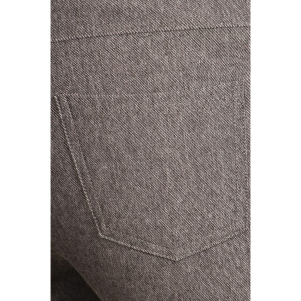 Women's Jeggings Pants Capri Stretchy Skinny Gray - Picture 5 of 7